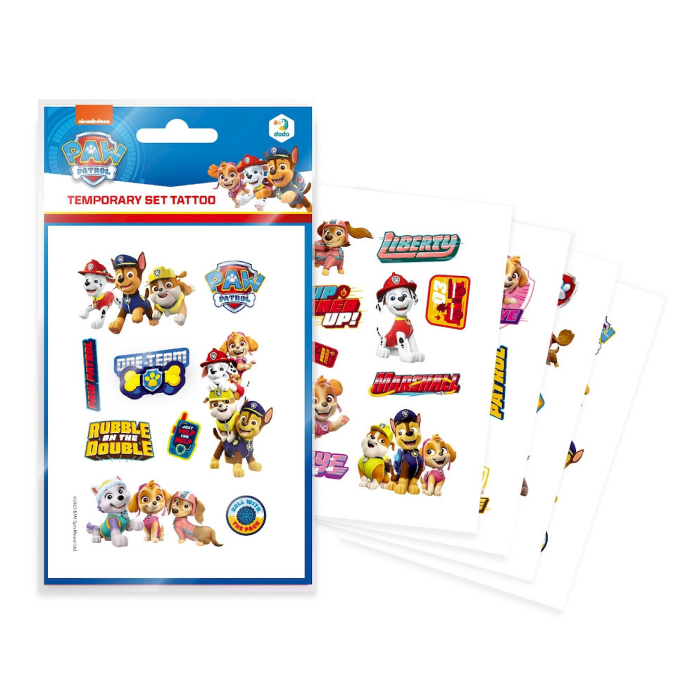 Набор детских временных татуировок 