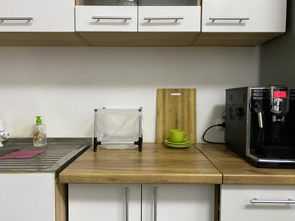 Тримач пакетів для сміття на робочу поверхню кухні Treho Pin. Швидкий збирання харчових відходів при Борисполь - изображение 2