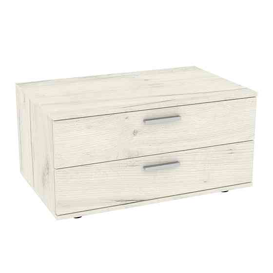 Тумба в гостиную Hugo H-7, Дуб Крафт Білий, 820/520/420 Львов