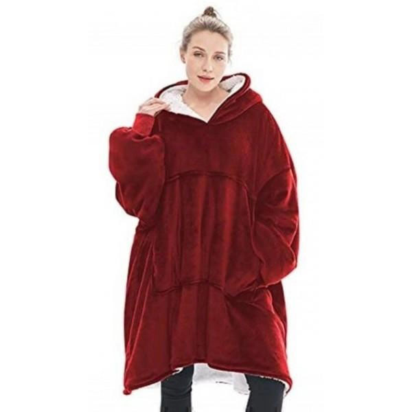 Толстовка плед флісова, Толстовка плед чоловіча, Рукоплед з рукавами, Snuggie з рукавами MH-15 Львів - фото 10