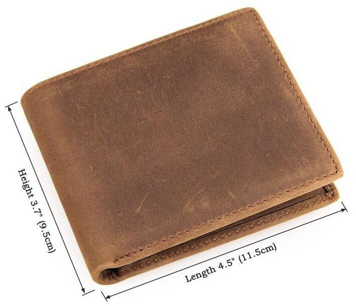 Гаманець чоловічий Коричневий (Vintage) Київ - фото 16