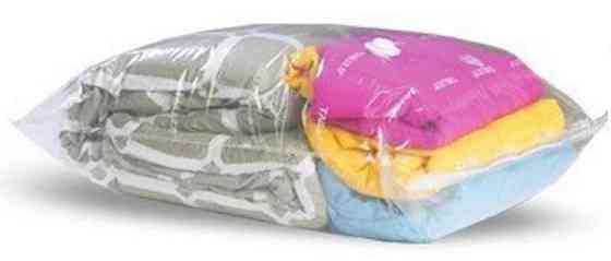 5 пакетів для зберігання одягу у вакуумі розміром 70х100 см. Вінниця