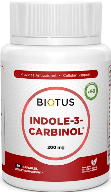 Індол-3-карбінол  Biotus Indole-3-carbinol 60 капс Київ - фото 1
