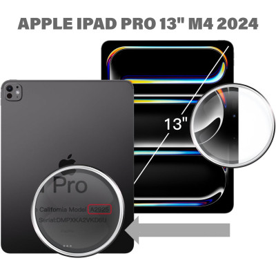 Чехол для планшета Armorstandart Soft Edge TPU Apple iPad Pro 13" M4 2024 Purple (711719) Винница - изображение 7