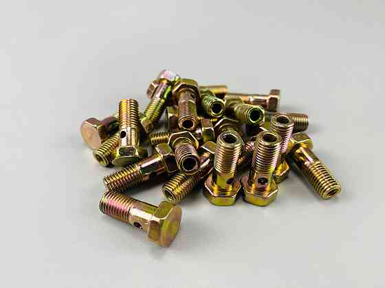 Болт-штуцер M 8 × 1 × 33 2 отвори  універсальний Мукачево