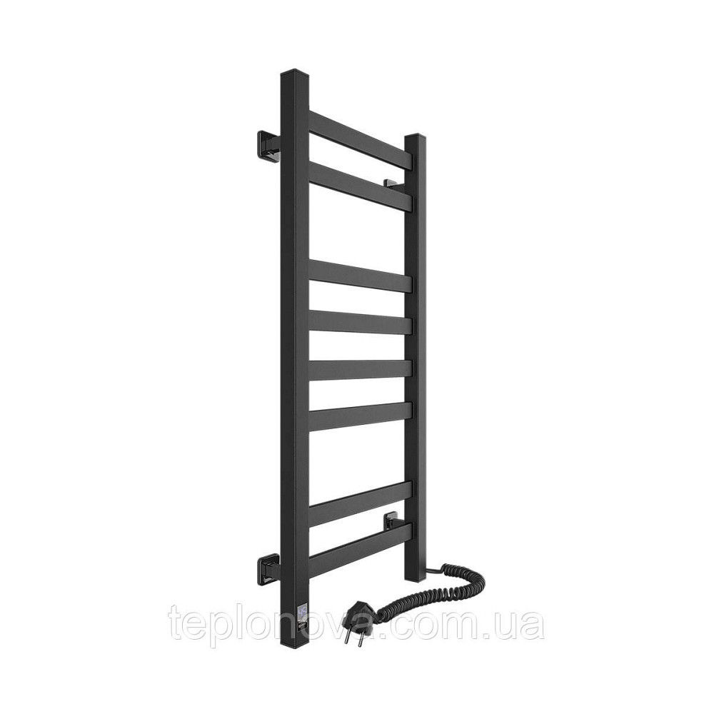 Сушарка для рушників Авангард 360х800 Sensor права з таймером, чорний муар Чернівці - фото 2