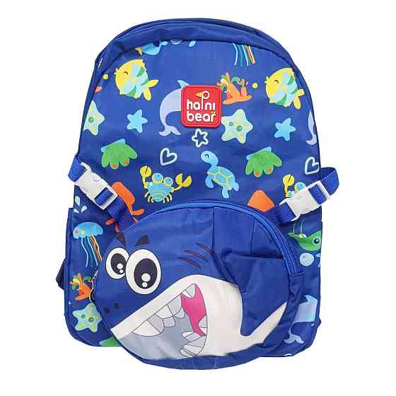 Рюкзак дитячий "Shark" T2625 застібка-блискавка, 1 відділення Синій Вінниця