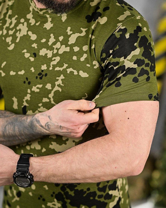 ХЛОПКОВАЯ тактическая футболка PATRIOT  FLECKTARN-D ВТ5102 Одесса - изображение 2