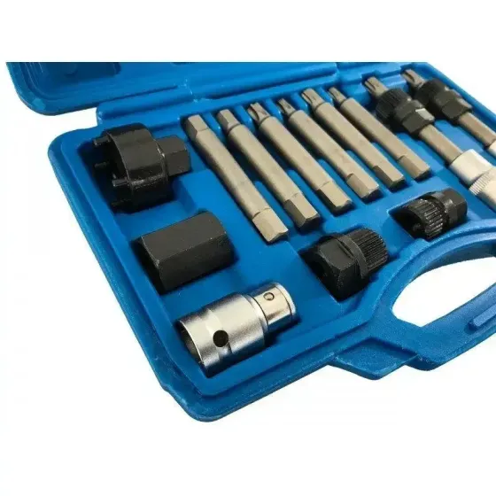 Набір спеціалізованих ключів VERKE V86220 – 13 предметів, Польща, для авто-генераторів Львів