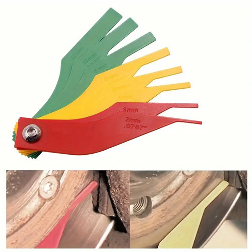 Набор щупов для тормозных колодок 2-12мм, пластик Вінниця - фото 3