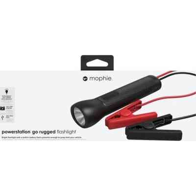 Пуско зарядное устройство Mophie 9900mAh 2A, бустер 400A, встроенный фонарик 450lm, Black (53046) Винница