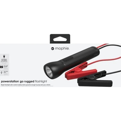 Пуско зарядное устройство Mophie 9900mAh 2A, бустер 400A, встроенный фонарик 450lm, Black (53046) Винница - изображение 6