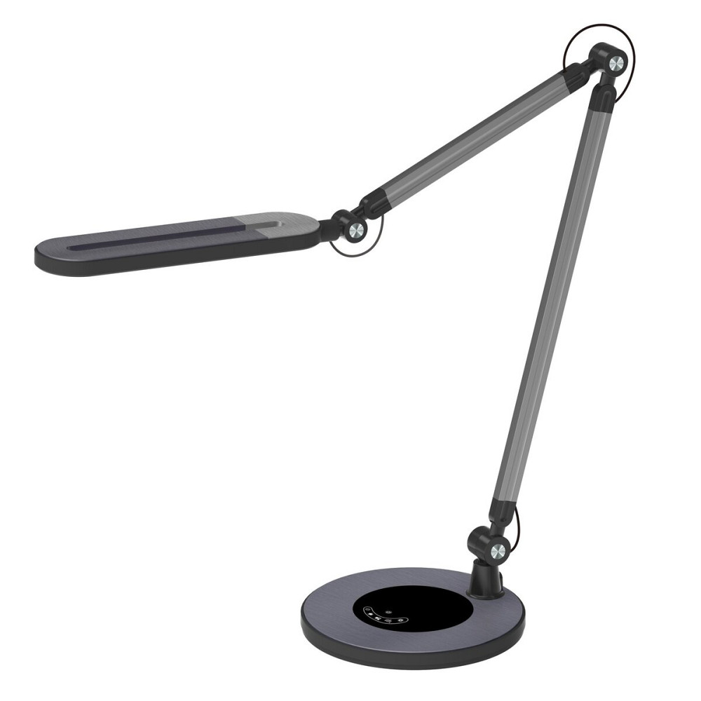 Лампа настільна світлодіодна гнучка Sirius BL-1221 чорна Коломия - фото 1