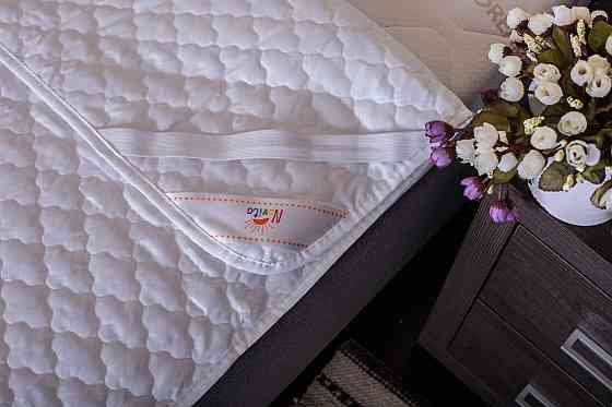 Ecotton Наматрацник Ecotton 160х200 см захисний антиалергенний з резинкою по кутах білий рис. N Коломия