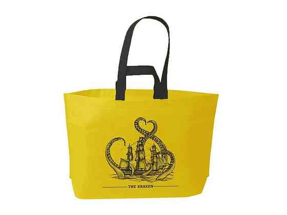 Еко сумка (07) Kraken , жовтий (740),520х380х130, 482-07-7560006z ТМ ECOBAG Київ