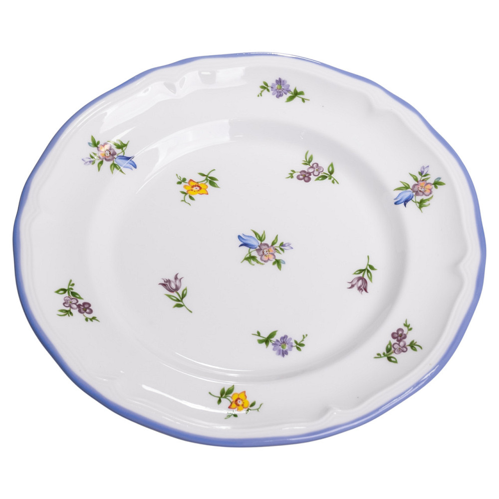 Yiwu Столовий набір посуду тарілок і чашок 32 предмети на 6 персон Retro Floral порцеляновий, о Коломия - фото 5