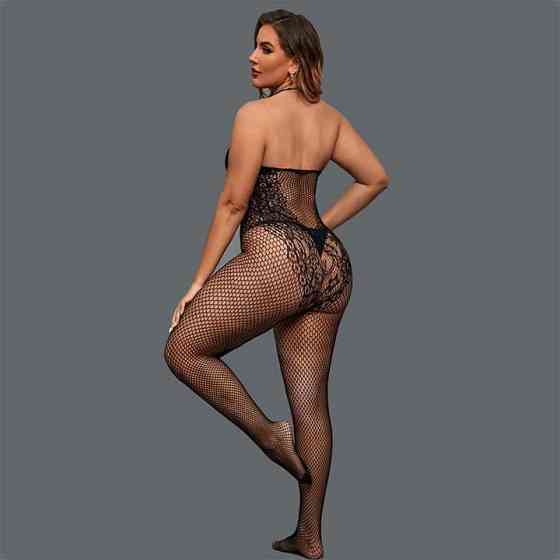 Сексуальний бодистокінг із відкритим доступом і відкритою спиною L-XXL — Еротична білизна Вінниця