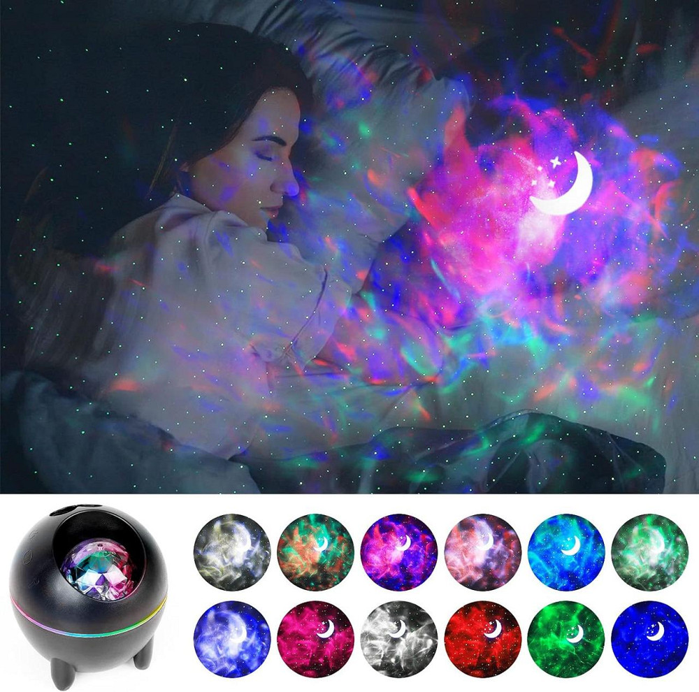 Проєктор зоряного неба Star Galaxy з Bluetooth, нічник з музикою, для дітей, вечірок, спальні, 21 режим Київ - фото 5