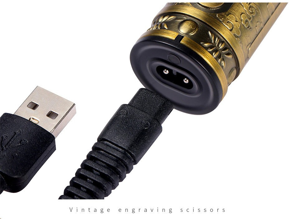 Профессиональная машинка для стрижки, окантовочная машинка VGR V-085 (Бронза) Винница - изображение 11