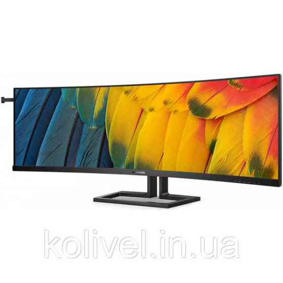 TFT 44,5" Philips 45B1U6900C, Dual QHD, VA, вигн., 2xHDMI, DP, USB-C, RJ-45, USB-hub, HAS, кол (45B1U6900C/00) Київ