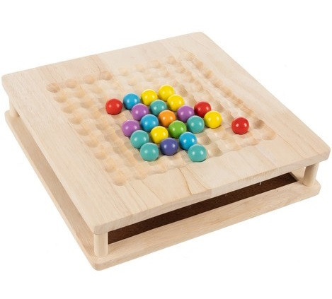 Детский Деревянный развивающий пазл - ферма 2в1 с мячами и овощами Kruzzel (22755) Нововолынск - изображение 3