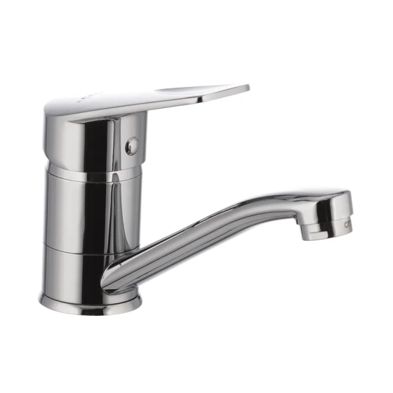 Смеситель для умывальника Cron Sirius 004 с изливом 15 см (CR0191) Харьков