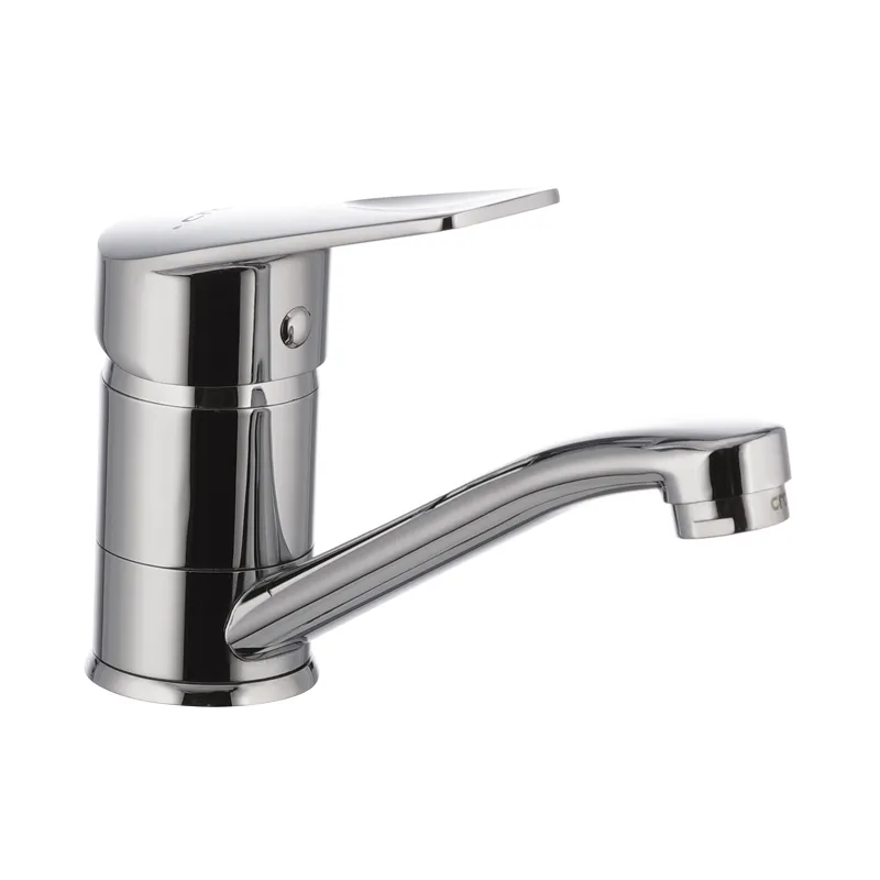 Смеситель для умывальника Cron Sirius 004 с изливом 15 см (CR0191) Харьков - изображение 1