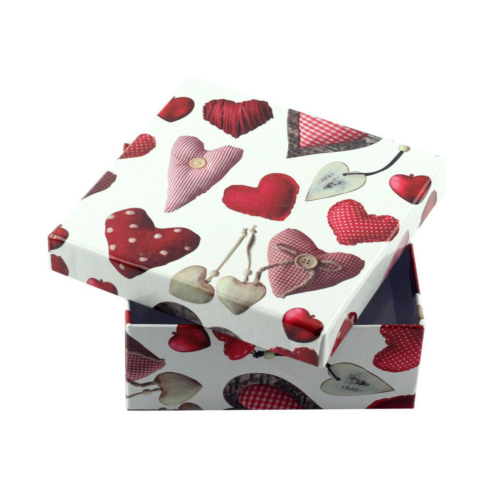 Коробка подарункова "Heart" 14 х 14 х 6 см Рівне - фото 2