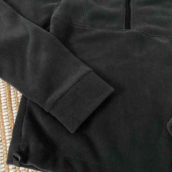 Детский теплый костюм тедди из полар флиса на затяжках (толстовка с капюшоном + штаны)Графит 98 Каменец-Подольский