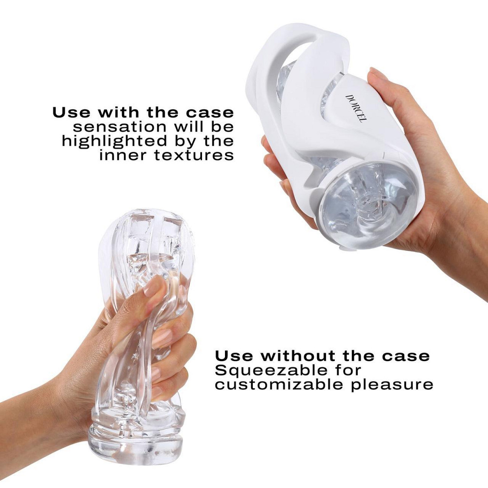 Мастурбатор Dorcel DEEP BLOW WHITE, двойное использование Sex Aura Киев - изображение 3