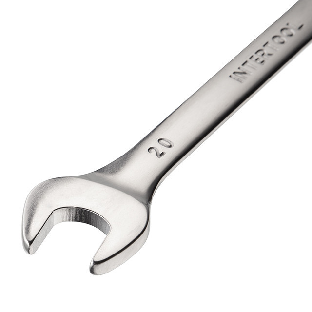 Ключ комбінований 20мм Cr-V INTERTOOL HT-1220 Київ - фото 2