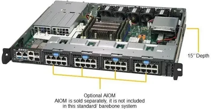 Сервер Supermicro 1019D-16C-Frn5Tp - 2.2 Ghz D-2183It Ddr4-Sdram 400 W Rack (1U) (Sys1019D16Cfrn5Tp) Киев - изображение 1