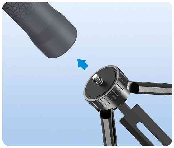 Монопод карбоновий для екшн-камери 44-300см Telesin GP-MNP-300-3 Київ