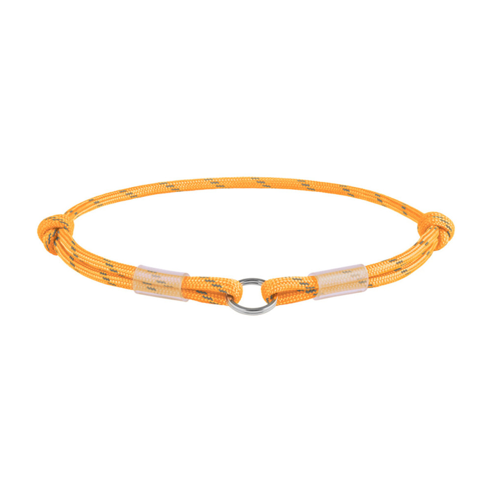 Шнурок из паракорда для адресника WAUDOG Smart ID, световозвращающий, размер М, диаметр 4 мм, длина 42-76 см, золотой Киев - изображение 1