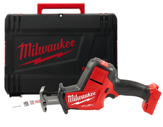 Пила шабельна акумуляторна MILWAUKEE, M18 FHZ-0X (каркас, полотно, HD кейс) Одеса