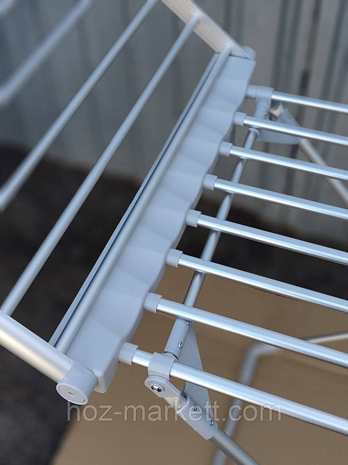 Сушилка электрическая напольная алюминиевая с подогревом дополнительных секций IDRY Харьков - изображение 5