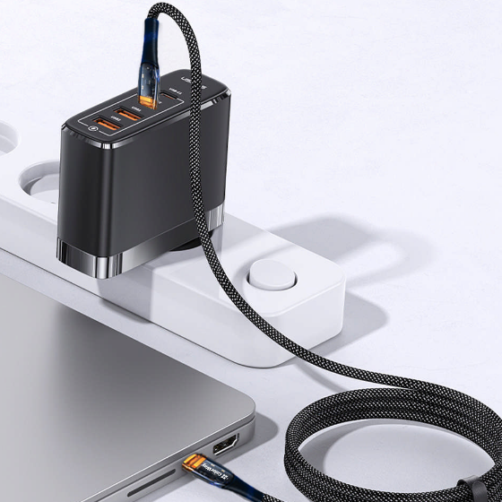 Кабель USB PD Type-C/Type-C ColorWay CW-CBPDCC053-BK 5,0А 1,2м чорний Житомир