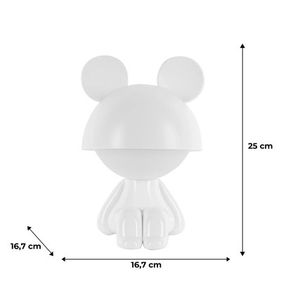 Ночник Kite Светильник LED с аккумулятором Cute Mouse, белый (K25-316-2-1) Винница - изображение 6