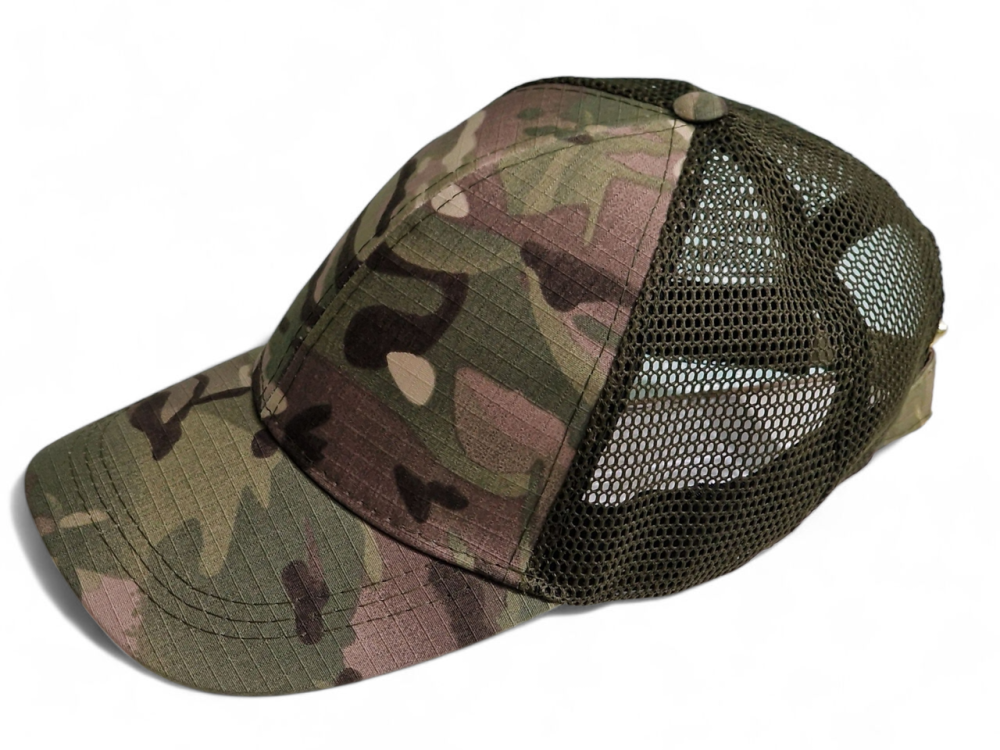 Бейсболка чоловіча тактична сітка олива Одеса - фото 3