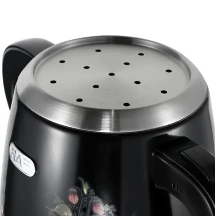 Электрический самовар с фарфоровым заварником Domotec/RAF R-7118В 3.5л черный Одеса