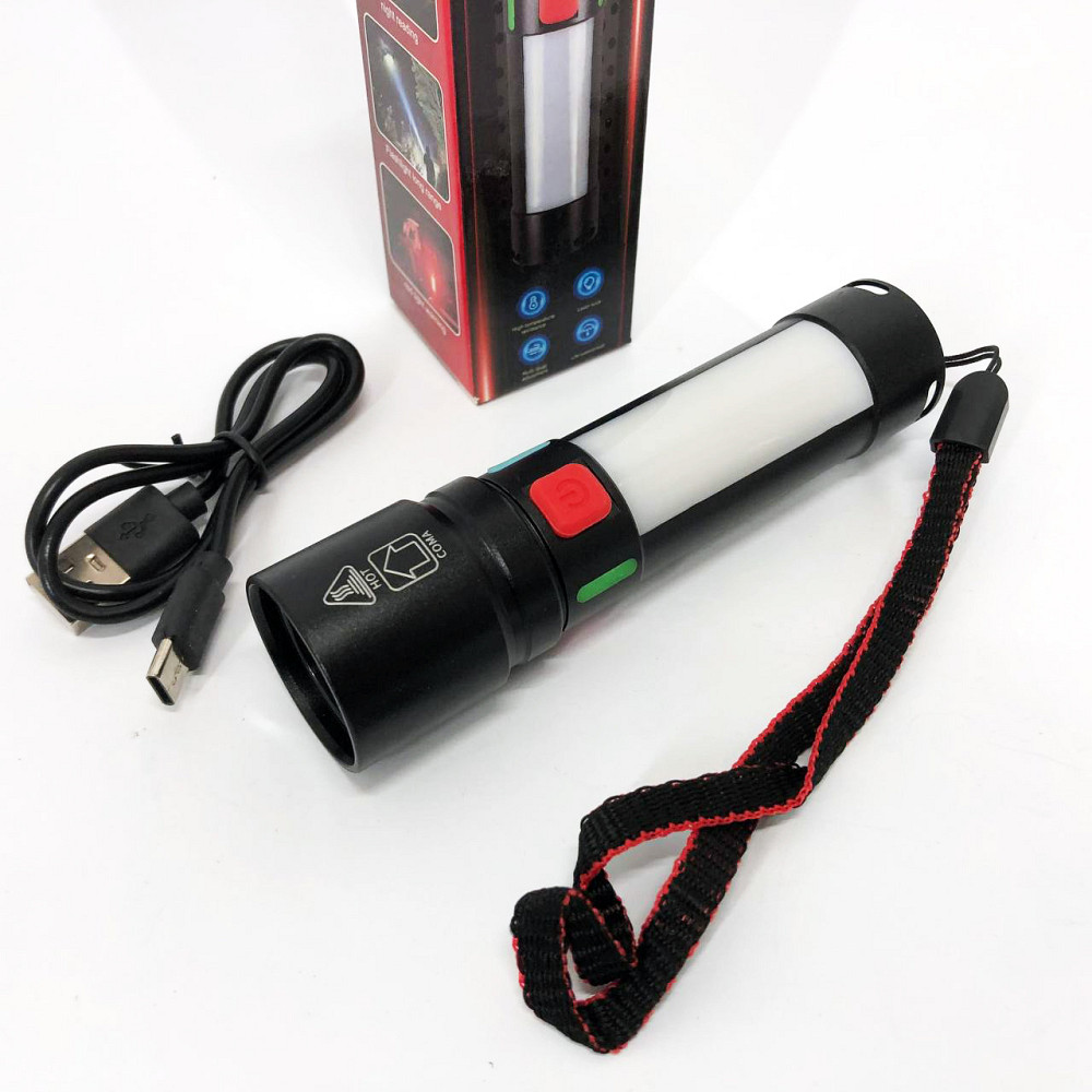 Фонарь уличный ручной, Фонарь для дома с зарядкой от розетки переносной с лед лампой CS-49 Львов - изображение 2