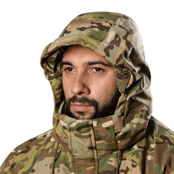 Тактическая зимняя мембранная куртка Defender 7 level ClimaGuard (Мультикам) размер 2XL Винница