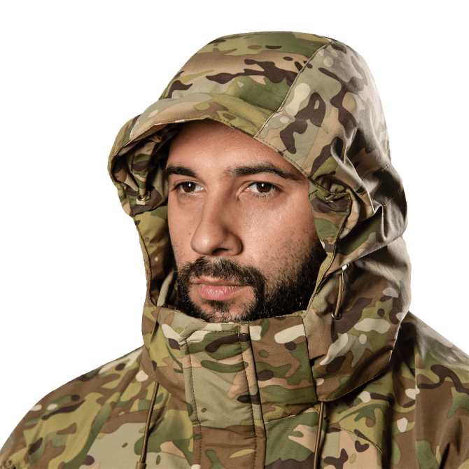 Тактическая зимняя мембранная куртка Defender 7 level ClimaGuard (Мультикам) размер 2XL Винница - изображение 4