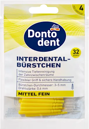 Dontodent Interdentalbürsten ISO 4, 32 St Донтодент Міжзубні щітки Київ - фото 1