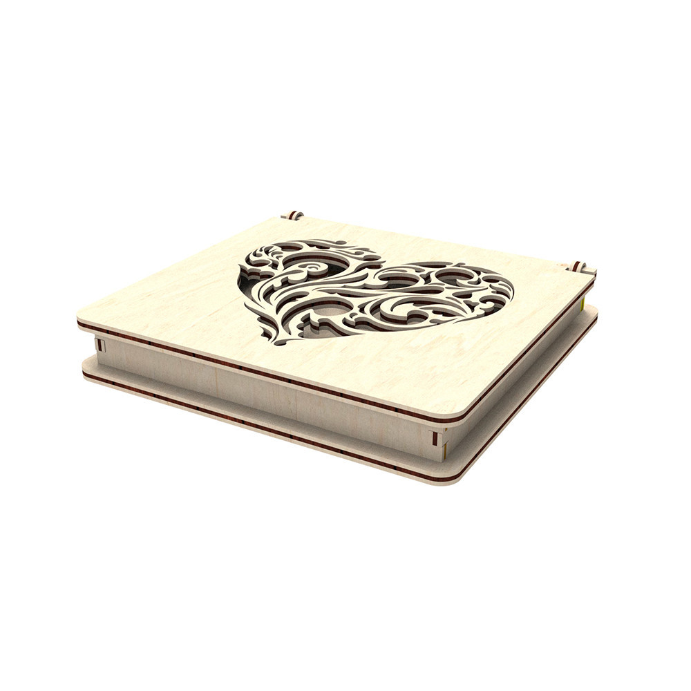 Шкатулка для колец 98х98 мм Киев - изображение 2