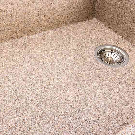 Гранітна мийка для кухні VALESO 8650 DIAMOND матова (карамель) Коломыя