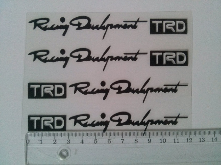 Наклейки на ручки, диски, двірники авто 4 штуки Бе Київ - фото 8