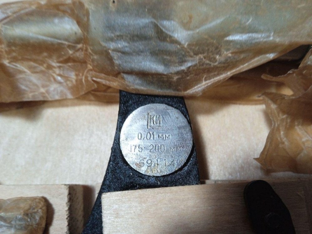 Мікрометр 175–200 мм Крін для зовнішніх вимірювань високої точності Харків - фото 6