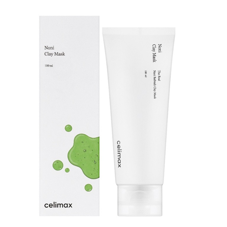 Очищающая маска глиняная с экстрактом плодов ноны The Real Noni Refresh Clay Mask Celimax 100 мл Киев - изображение 3