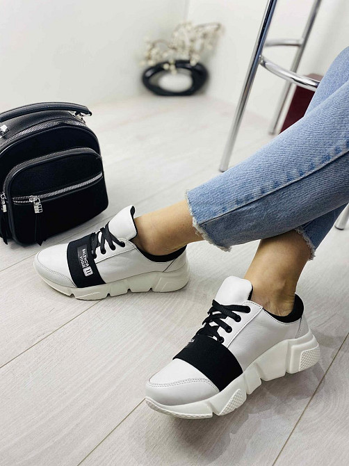 VLADEKS Кросівки жіночі VLADEKS 1074 білі (весна-осінь, шкіра натуральна) (3182) Коломыя - изображение 4